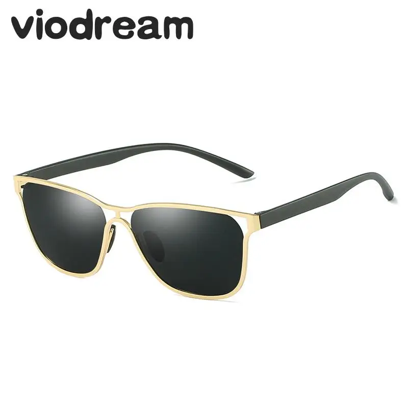 Мужские солнцезащитные очки Viodream винтажные поляризационные в стиле ретро