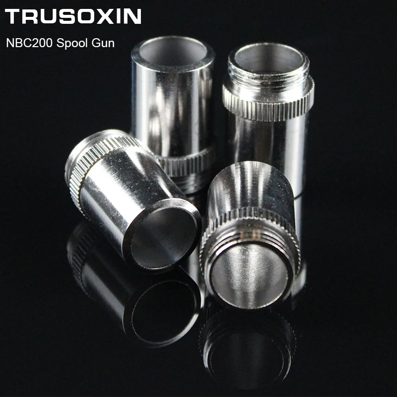 

7pcs MIG NBC200 spool gun torch head accessory consumables shield cups for MIG MAG NBC welding machine