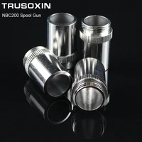 7pcs mig nbc200 spool gun torch head accessory consumables shield cups for mig mag nbc welding machine