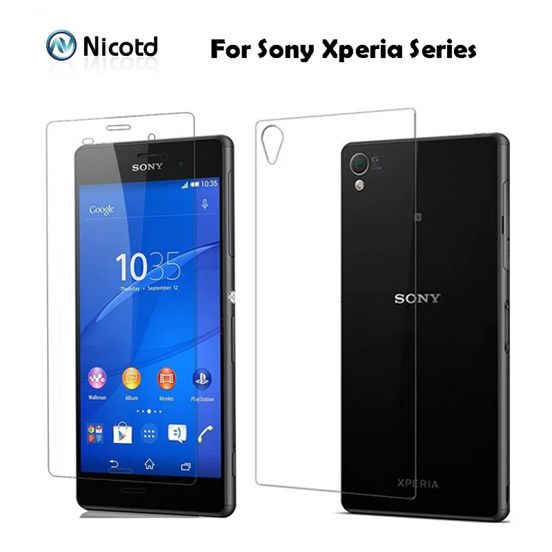 2 шт./лот закаленное стекло для sony Z3 Z Z1 Z2 Z4 Z5Prenium Защита экрана Sony Xperia M4 Aqua M5 Z5