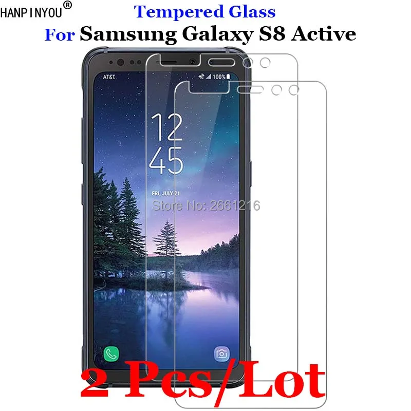 2 шт./лот закаленное стекло S8active 9H Premium защитная пленка для Samsung Galaxy S8 Active G892A 5