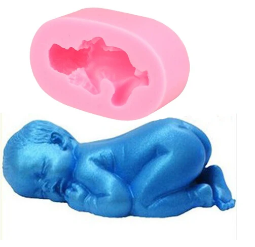 3D сна ребенка мыло ручной работы плесень инструменты для украшения шоколадного