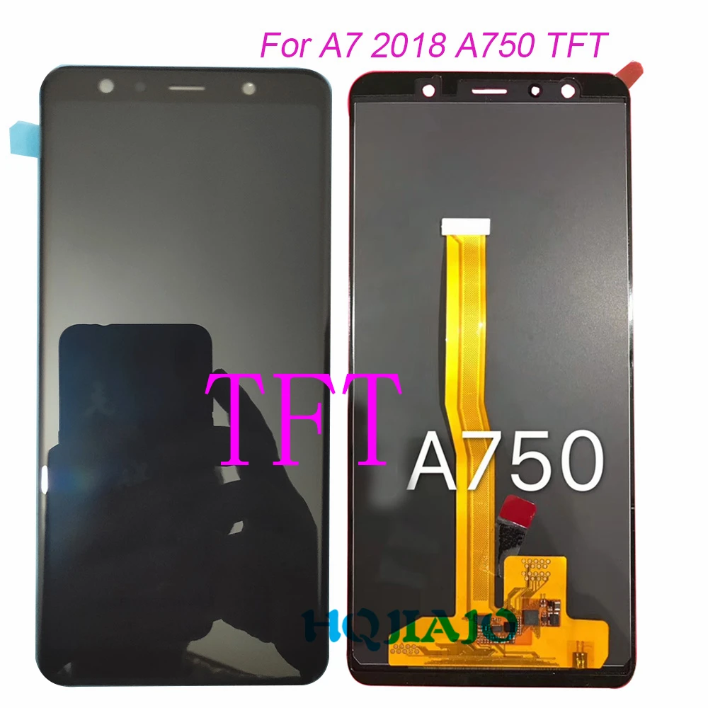 TFT тест для samsung A750 ЖК-дисплей сенсорный экран дигитайзер для samsung Galaxy A7 A750 A750F SM-A750F A750FN