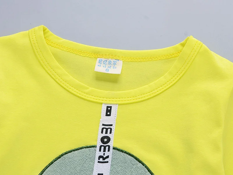 2018 new children's summer cotton suit toddler boy short-sleeved shorts two-piece baby t-shirt 0-3T free shipping |