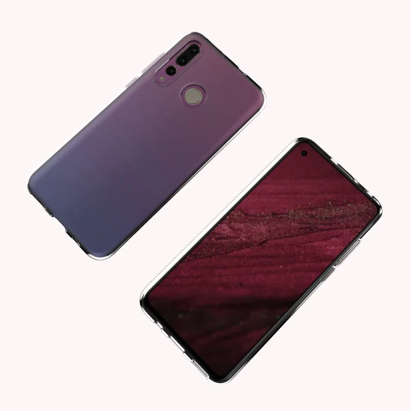 For Huawei Nova 4 Case Thin Soft TPU Silicon Gel Transparent Back Cover 6.40 inch Protect |