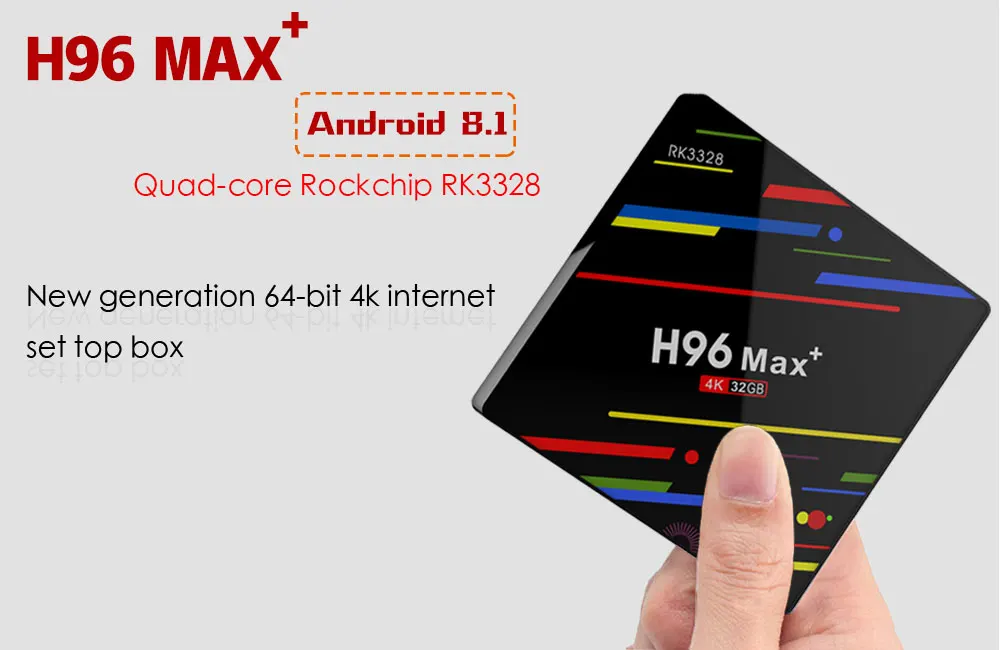 EStgoSZ H96 MAX Plus Android 9,0 smart tv Box 4 Гб ОЗУ 64 Гб ПЗУ телеприставка RK3328 2,4G/5G Wifi 4K H.265 4 ГБ 32 ГБ медиаплеер