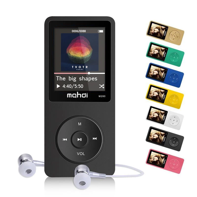 HiFi MP3 плеер 8 Гб Встроенный динамик с fm радио диктофон электронная книга спорт