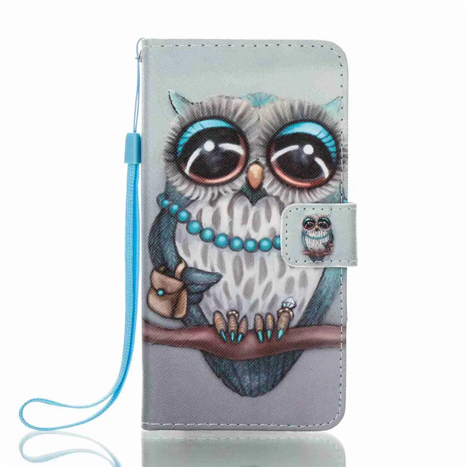 Gray Owl Deevolpo чехол для samsung Galaxy J3 J5 J7 Prime A3 A5 SM-J330 SM-J530 SM-J730 A520 A320 Капа кожаный чехол-портмоне с откидной крышкой D03Z - Цвет: Gray Owl