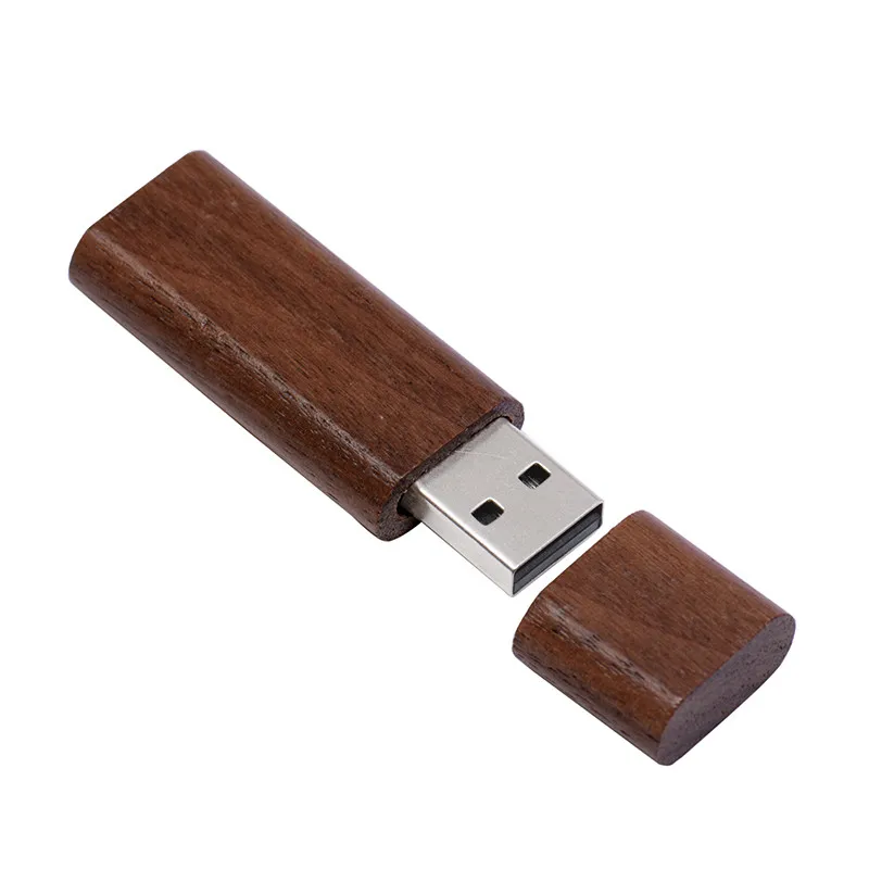 Walnut wood JASTER деревянный бамбуковый+ деревянный ящик USB флеш-накопитель ручка-накопитель 4 ГБ 8 ГБ 16 ГБ 32 ГБ 64 ГБ флеш-накопитель USB креативный персональный логотип - Цвет: Walnut wood