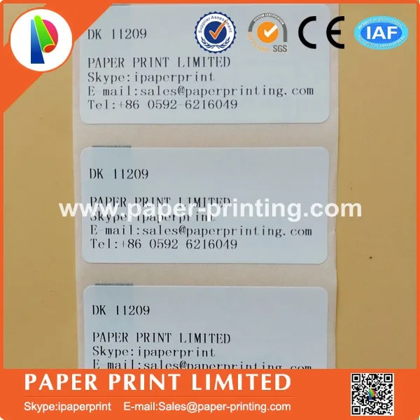 Этикетки совместимые с Brother 20 рулонов 1 многоразовым картриджем dk11209 dk 1209 29x62 мм