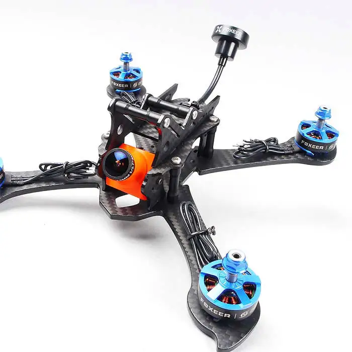 Пагода Foxeer pgoda Pro 5 8 ГГц 2dBi антенна rhcp fpv 86 мм SMA/RP SMA черный/красный/оранжево красный