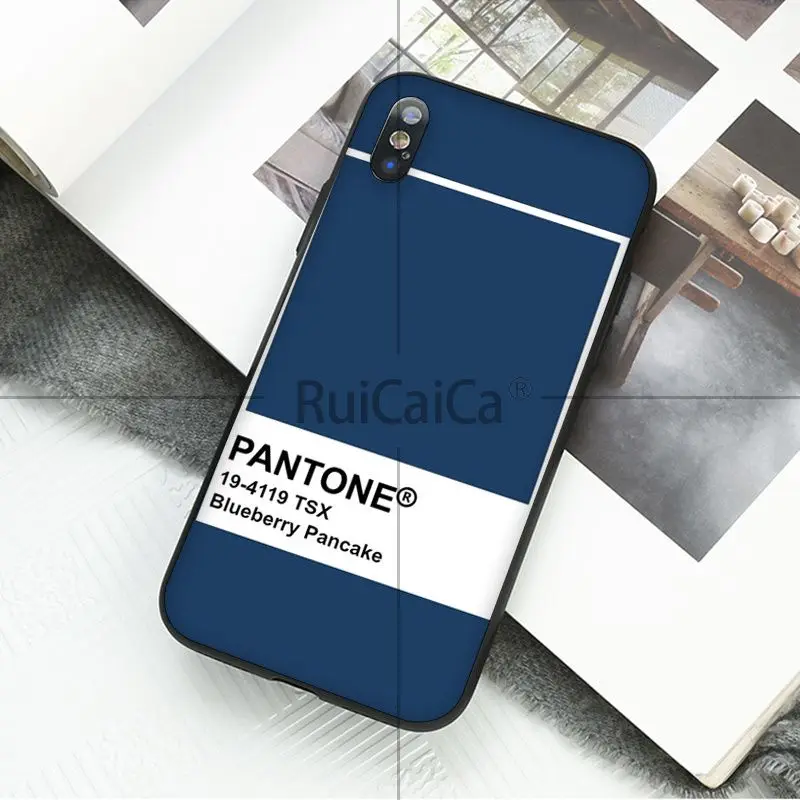Ruicaica Pantone Candy Color Printing Drawing Phone Case cover Shell for iPhone 8 7 6 6S Plus 5 5S SE XR X XS MAX Coque | Мобильные
