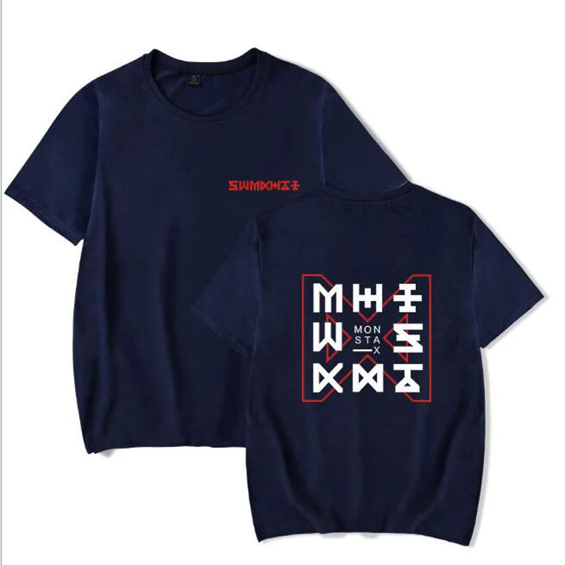 Футболка Мужская/женская с коротким рукавом хлопковая в стиле K-POP/x альбом JOOHEON