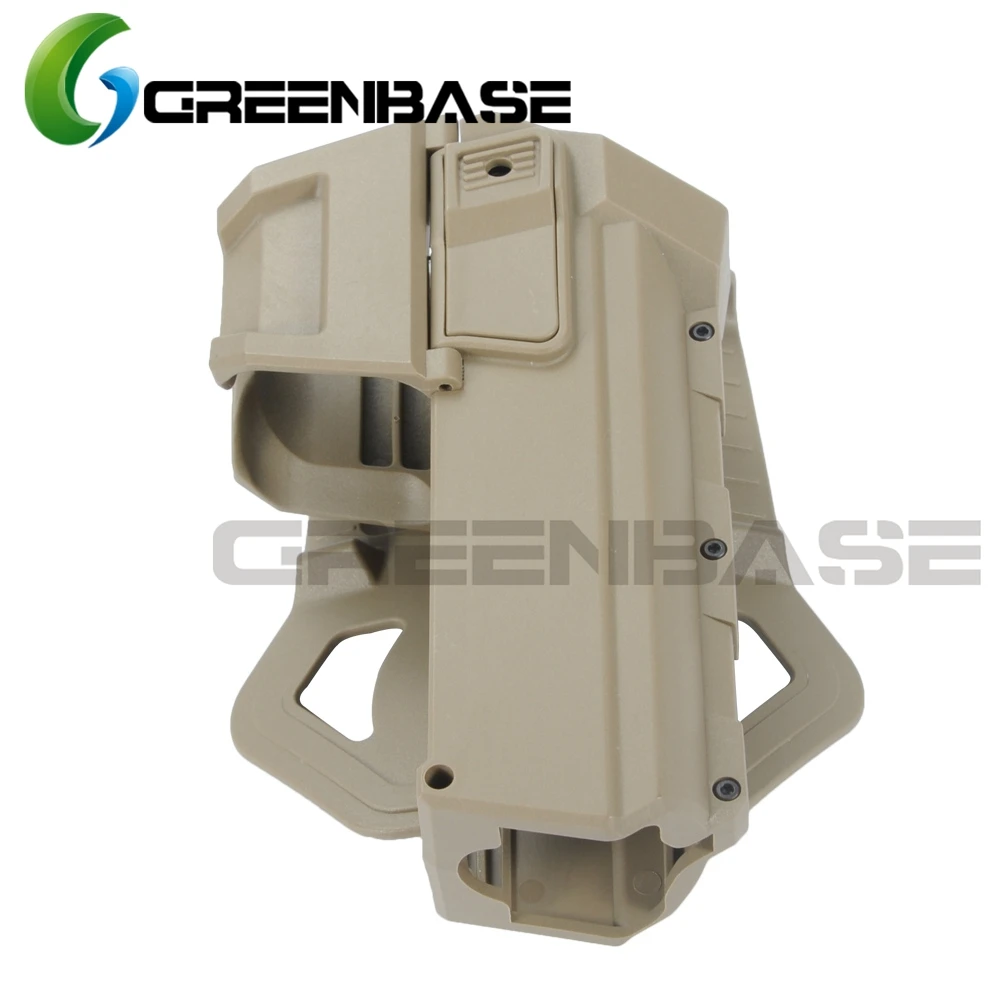 Тактическая кобура Greenbase Glock 17 19 34 Охотничья жесткая для пистолета чехол
