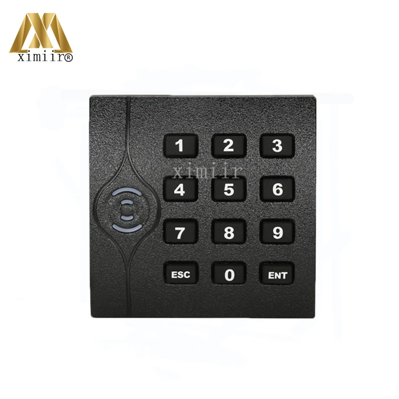 IP65 Waterproof Black Color MF Card Reader For Door Access Control System Wiegand34 13.56MHZ ZK KR202 IC | Безопасность и защита
