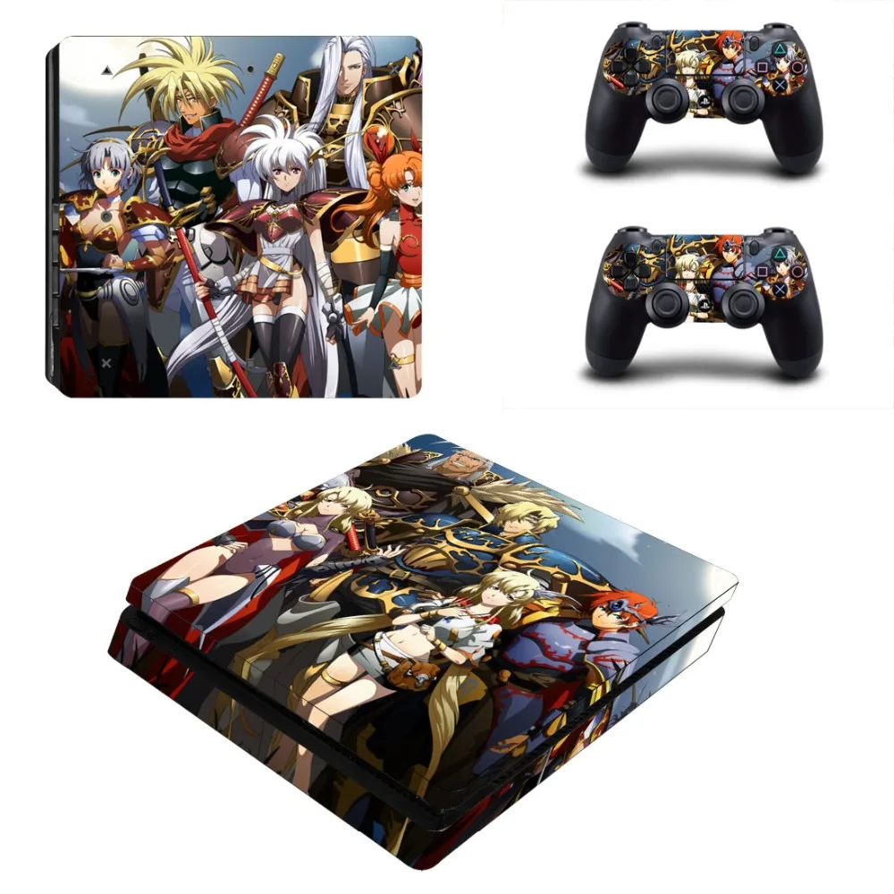 Игра Langrisser PS4 тонкая кожа Стикеры наклейка для Игровые приставки 4 консоли и