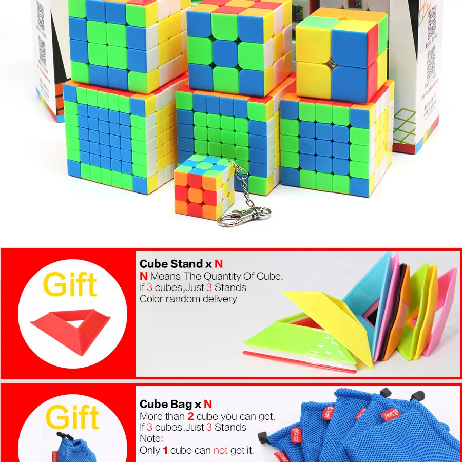 Волшебная Скорость кубик 3х3х3, 2x2x2 4x4x4 5x5x5, 6x6x6 7x7x7 Cubo Magico, 2x2/oneplus 3/OnePlus x 3 4x4 5x5 6x6 7x7 Головоломка Куб Meilong игрушка малыш подарки