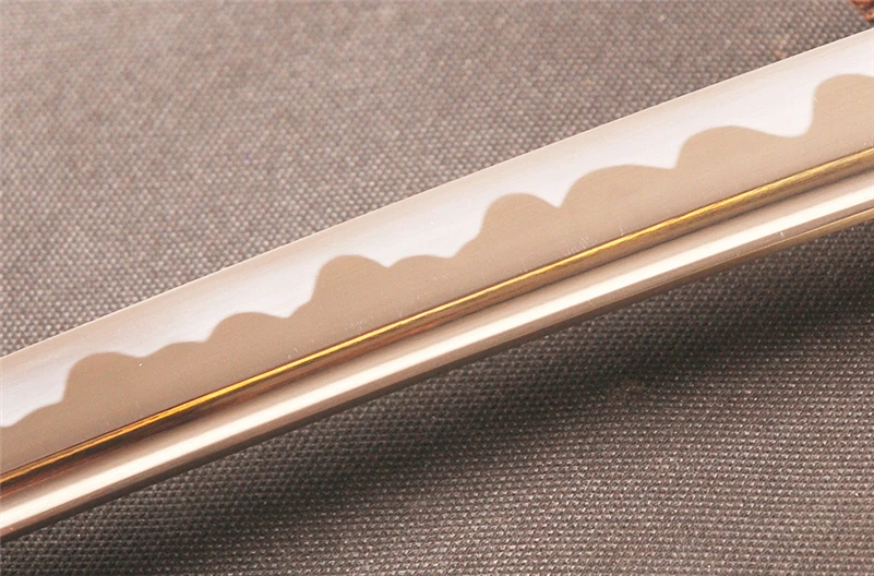 Ручная работа японская модель лезвие из углеродистой стали боевой готовый меч