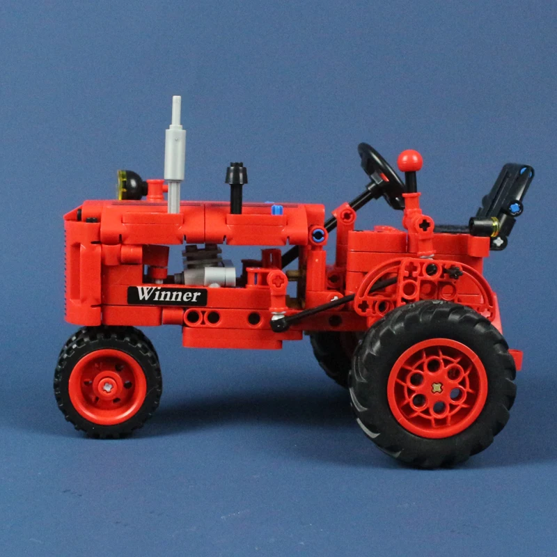 Winner 7070 302 шт. Technic классический старый трактор строительный блок DIY Развивающие