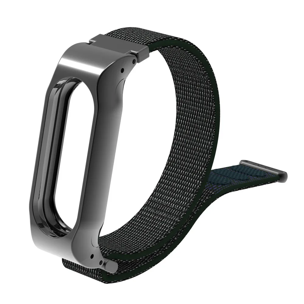 Ремешок для Xio mi Band 2, аксессуары для смарт-спорта, регулируемый нейлоновый Сменный ремень для Xio mi Band, Легкий ремень MA23f