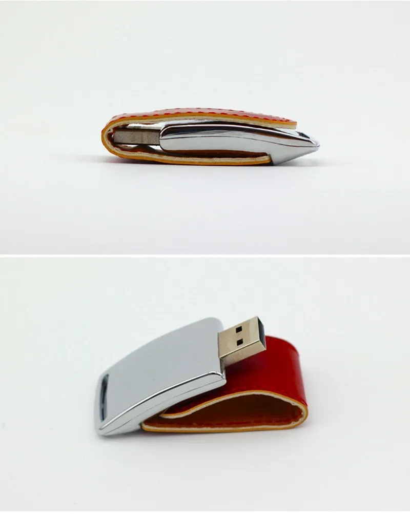 Горячая Распродажа настоящий USB флеш-накопитель емкость натуральная кожа флешка