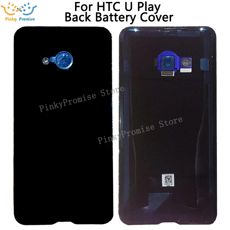 Задняя крышка батарейного отсека для HTC U PLAY 5 2 дюйма стеклянная корпуса сменная Крышка с объективом