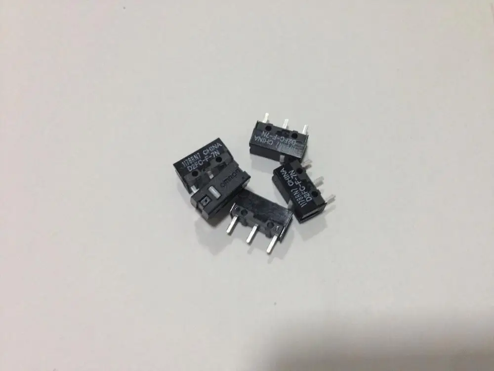 Мышь Omron micro switch D2FC-F-7N 10 м/мышь ноги/мышь защитная сумка/для logitech MX revolution - Цвет: 5pcs switch