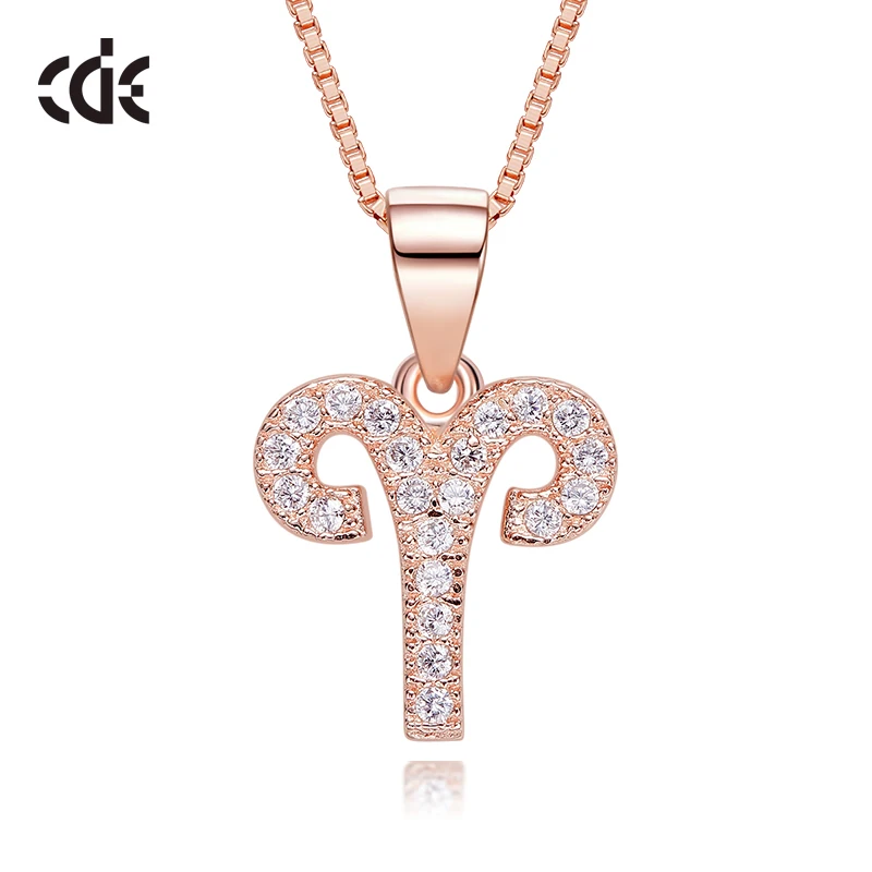 CDE женское золотое ожерелье ювелирное изделие из стерлингового серебра 925 пробы с