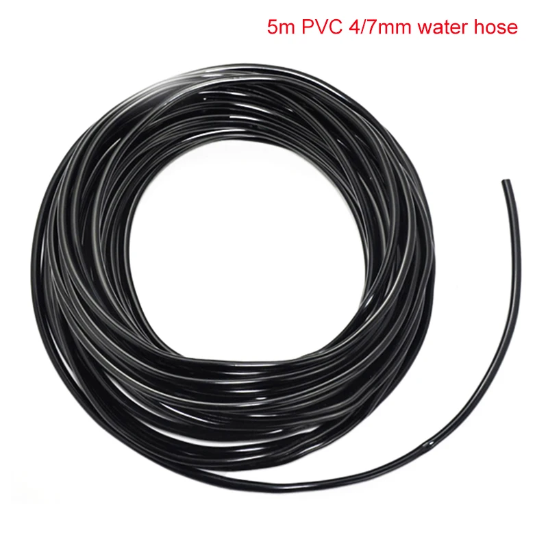 1m/5m Garden Irrigation Hose PVC Water 1/4&quot Micro Drip Tube For Watering Potted Plants Flower Sprinker Pipe | Дом и сад