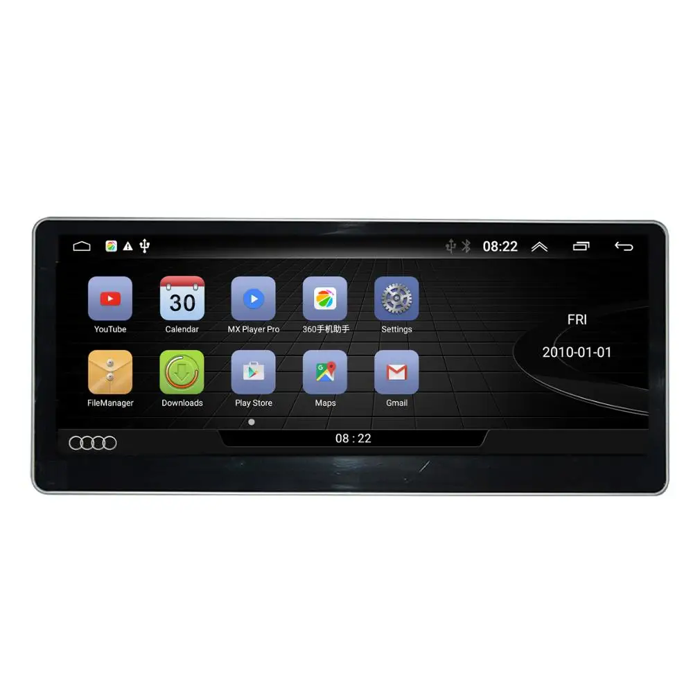 HFCYJIA 10,2" Android 9,0 Система Автомобильный мультимедийный стерео для Audi Q5L- gps Navi экран ips сенсорный 2+ 32 Гб ram wifi Google