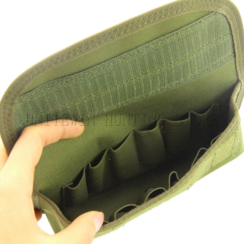 Тактический Молле Bandolier 12 калибровочный картридж сумка для боеприпасов дробовик