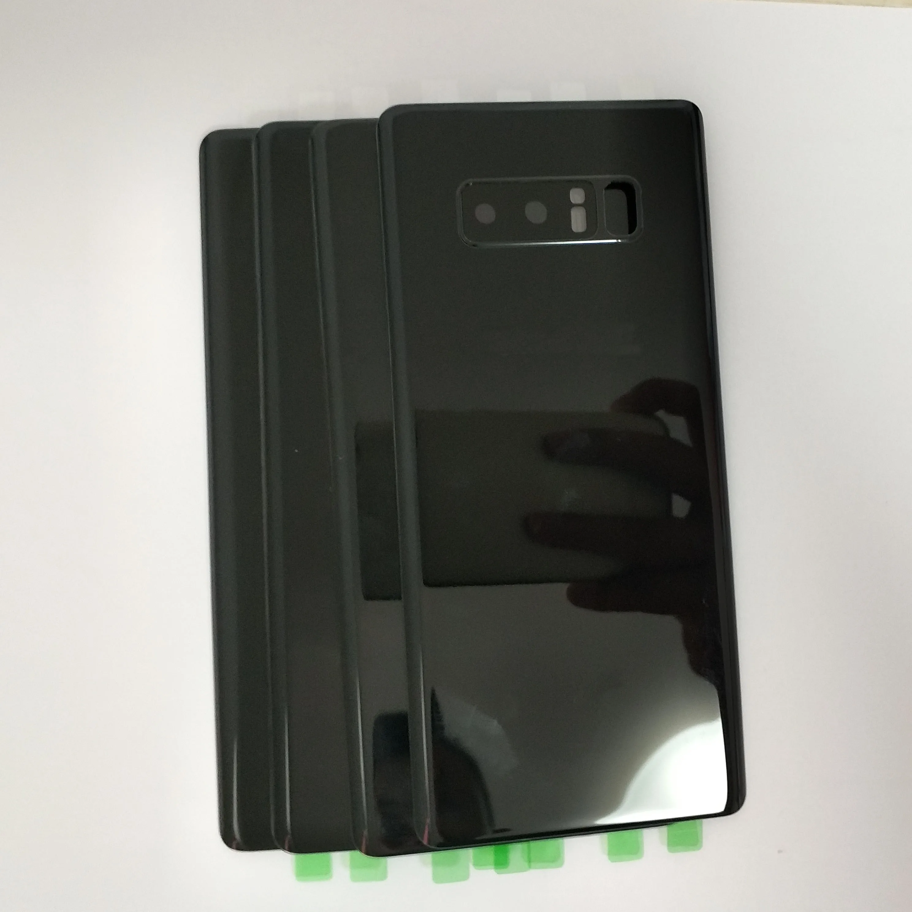 Батарея крышка Стекло Корпус для samsung Galaxy Note8 Note 8 N9500 SM-N9500 для задней панели телефона Батарея дверь задняя Стекло чехол
