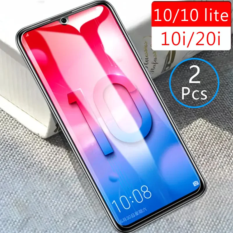Чехол для honor 10 lite закаленное стекло huawei 10i 20i защитная пленка экрана защитный