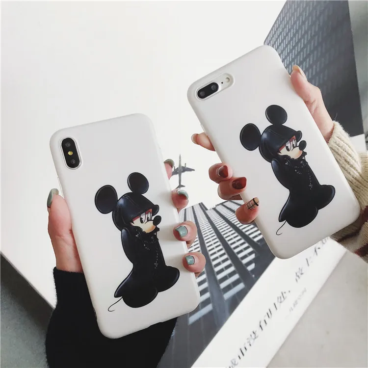 Милый мультяшный чехол Coque Funda для iPhone 7 Puls 6 6S 8 белый мягкий силиконовый X XR XS Max |