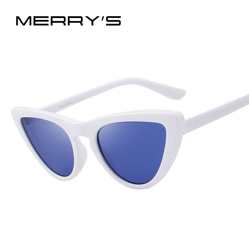 Женские солнцезащитные очки кошачий глаз MERRYS дизайнерские S6319|women cat eye sunglasses|brand