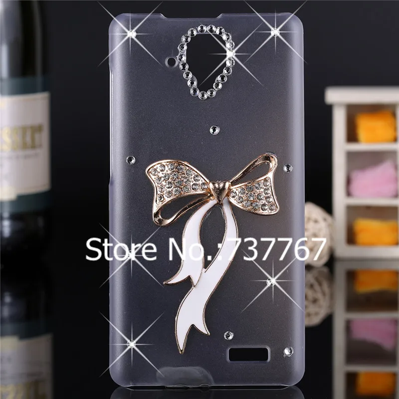 Роскошный 3d чехол для Lenovo A358T Кристальный блестящий со стразами A536 A358T|3d case|case for