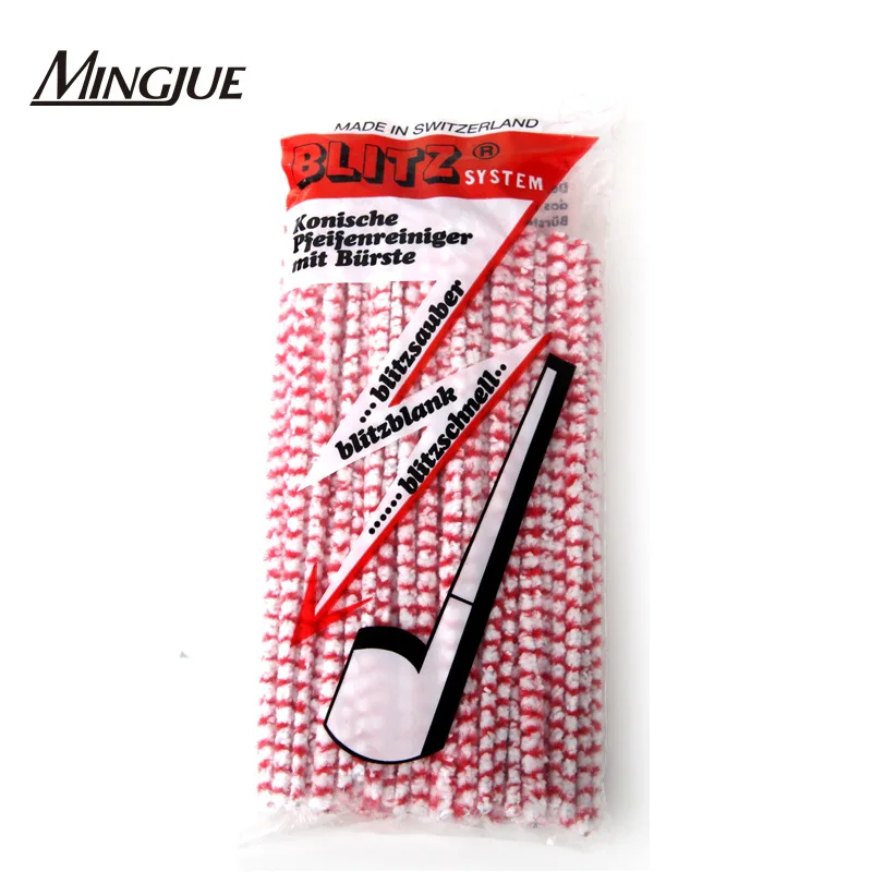 

A pack (50) hot sale cleaning tool new pipe pipe cleaner smoking / cotton dense white red