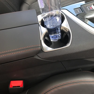 Автомобильный стайлинг внутренняя передняя крышка для стакана воды обшивка