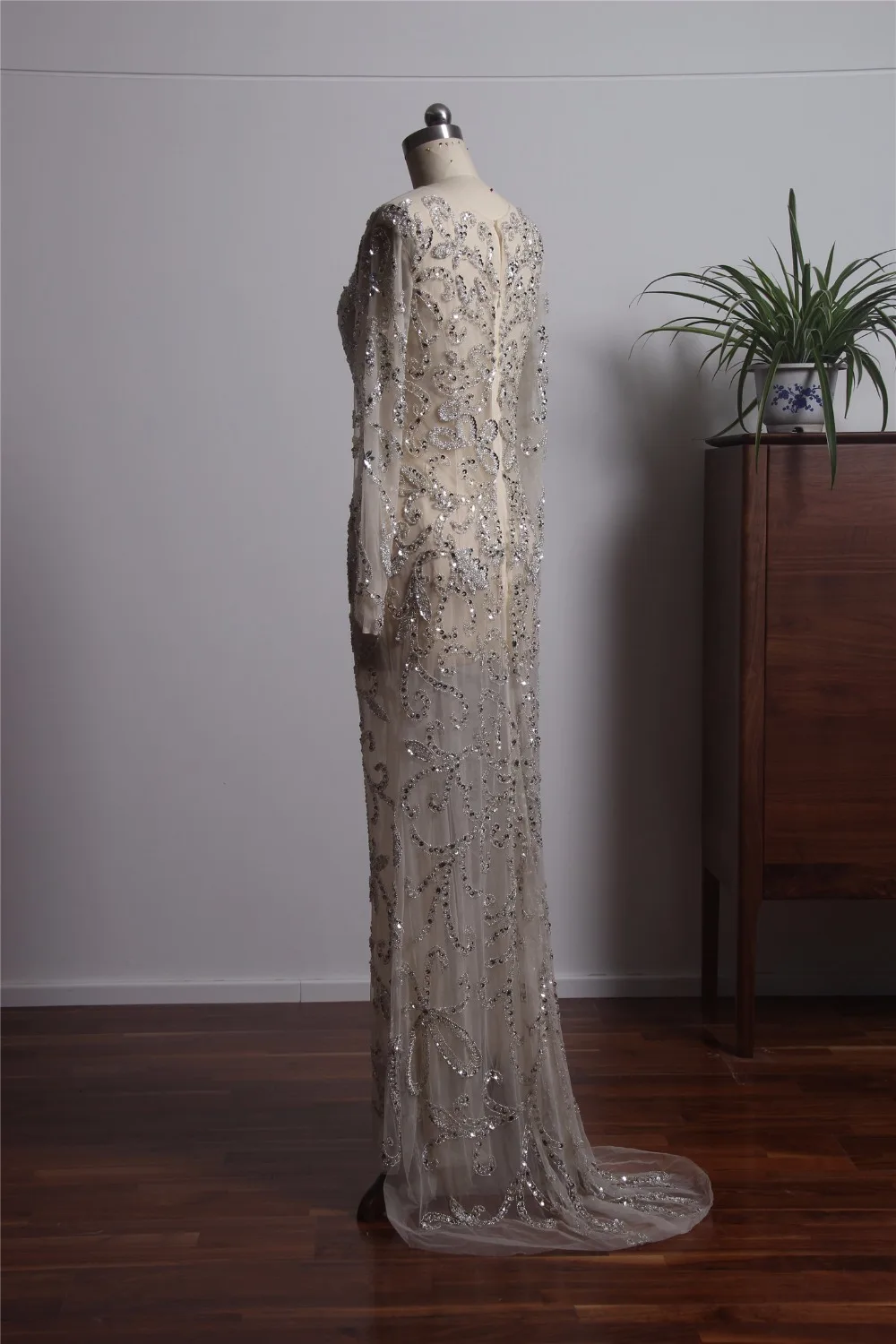 Великолепные прозрачные платья Memraid для выпускного вечера с длинным рукавом 2018