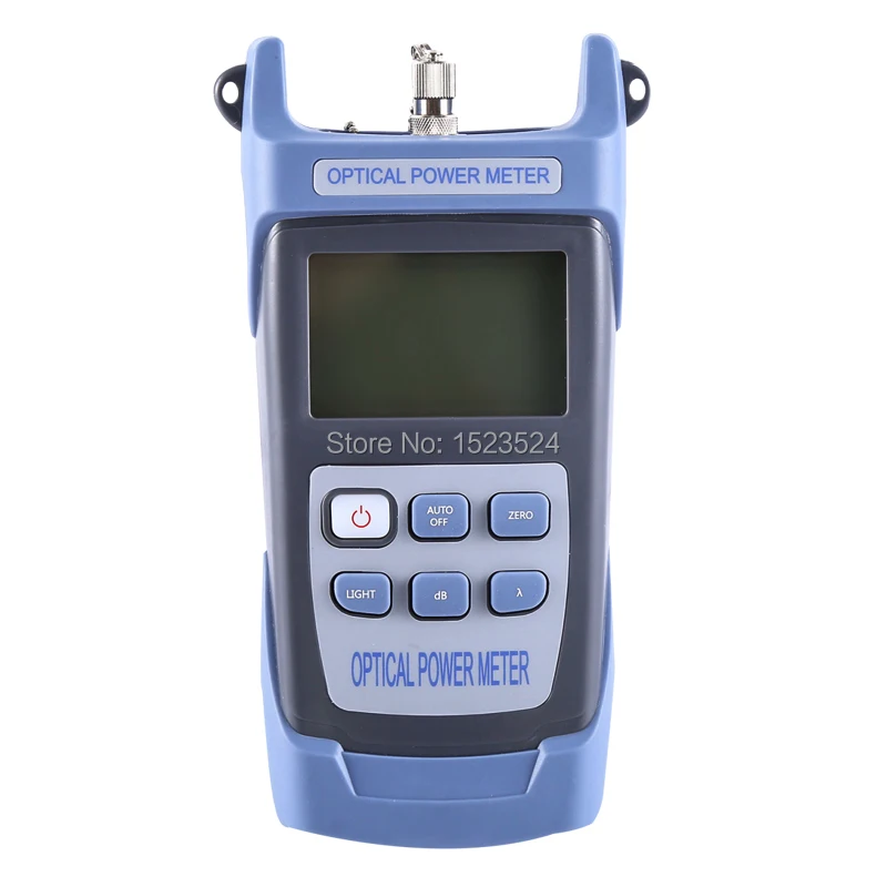 

Fiber Optical Power Meter Fiber Optical Cable Tester -50~+26dBm with FC SC Connector