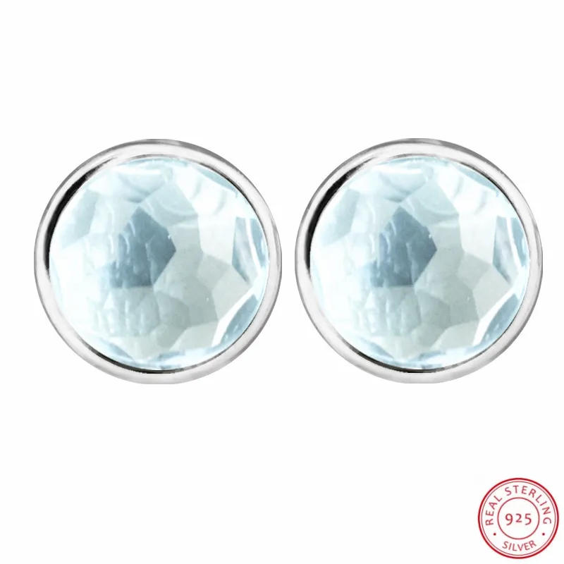 Женские серьги гвоздики в виде капель из серебра 925 пробы|stud earrings|earrings forearrings for women