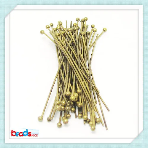BeadsniceID17409 500 шт. изготовление бисера фурнитура булавки с шариковой головкой