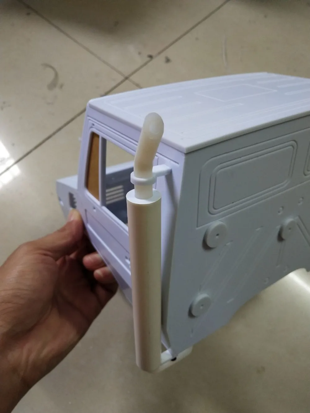 Декоративная Модифицированная выхлопная труба для масштаба 1/10 1/12 1/14 военный