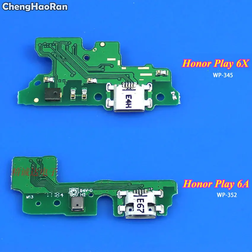 ChengHaoRan 1 шт. USB зарядное устройство плата док-порт гибкий кабель для Huawei Honor Play 5A 5C 5X