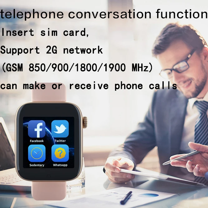 Torntisc, 2G, 1,54 дюйма, смарт-часы для детей, поддержка sim-карты, TF карта, HD камера, спящий монитор, умные часы для Apple watch