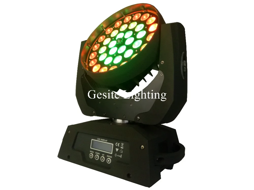 Светодиодная мойка с движущейся головкой rgbw 4 в 1 36x10 Вт 36 шт.|led moving head wash|moving washhead