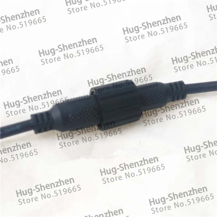

2pc/lot High quality Waterproof connector for led power cable DC 5.5*2.1 waterproof connector 5m long