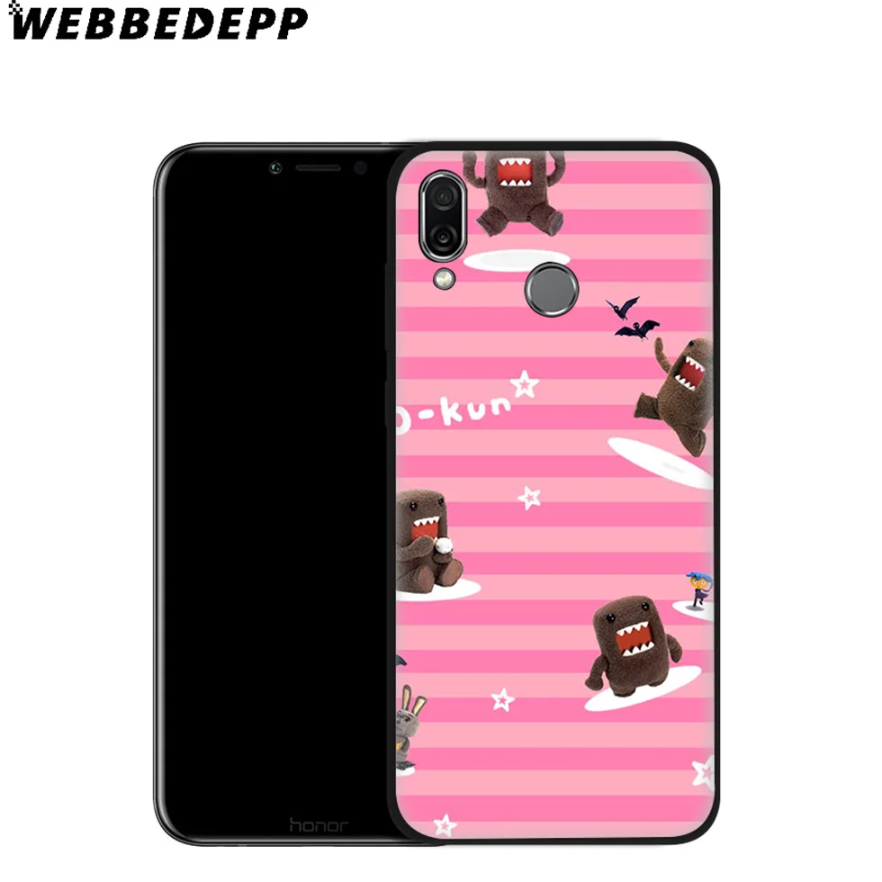 WEBBEDEPP простой Domo Kun аниме мягкий чехол для Huawei P8 P9 P10 P20 P30 Lite Pro P Smart Z Plus 2019 Y6 Prime 2018 2017
