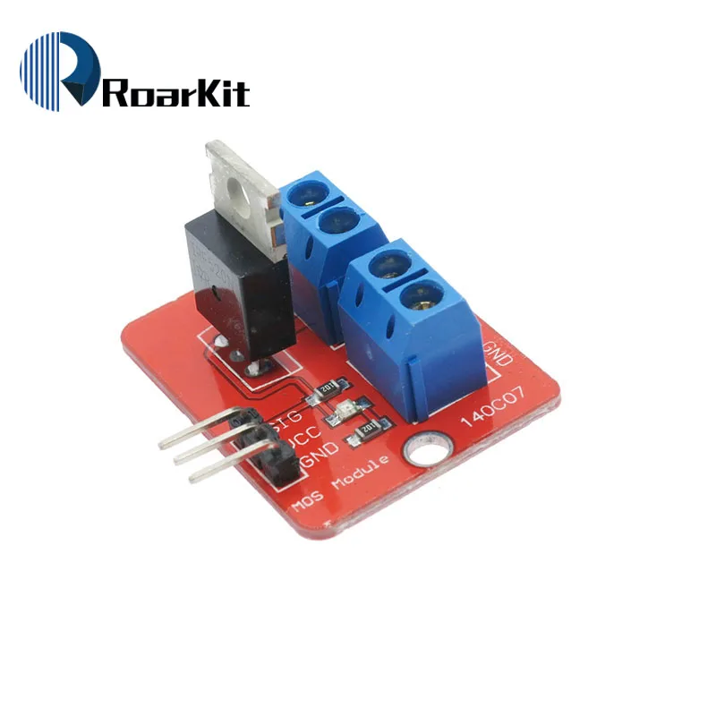 0 24 В верхняя кнопка Mosfet IRF520 драйвер MOS модуль для Arduino MCU ARM Raspberry pi|mosfet module|mosfet