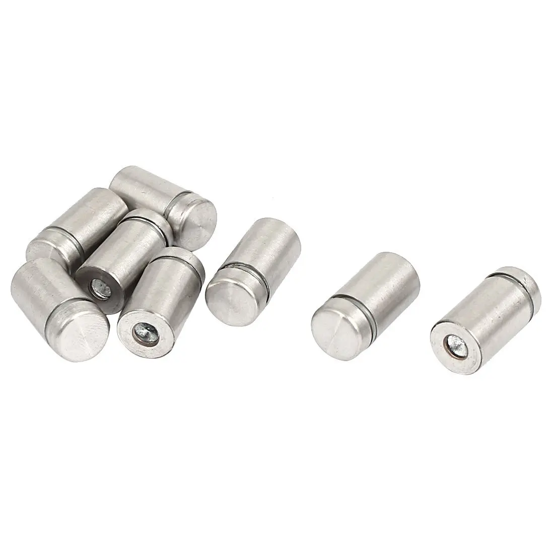 30 Pieces 12 X 22Mm Stainless Steel Spacer Glass Holder Sign Mounting | Screws